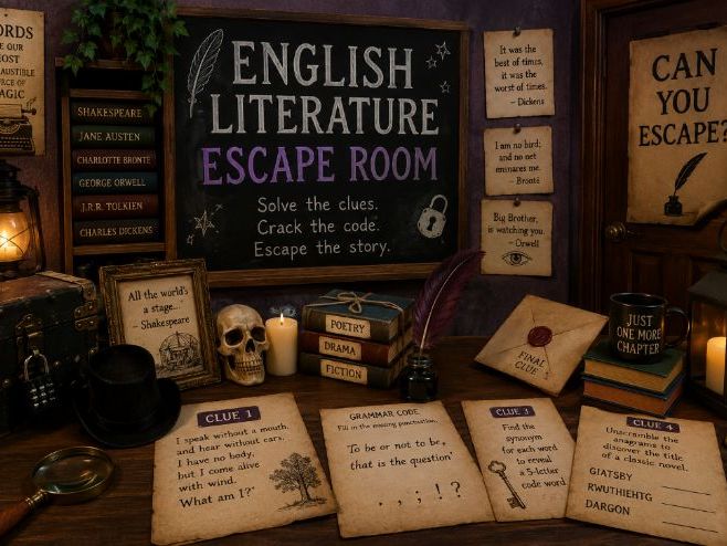 The Great English Escape Room Game