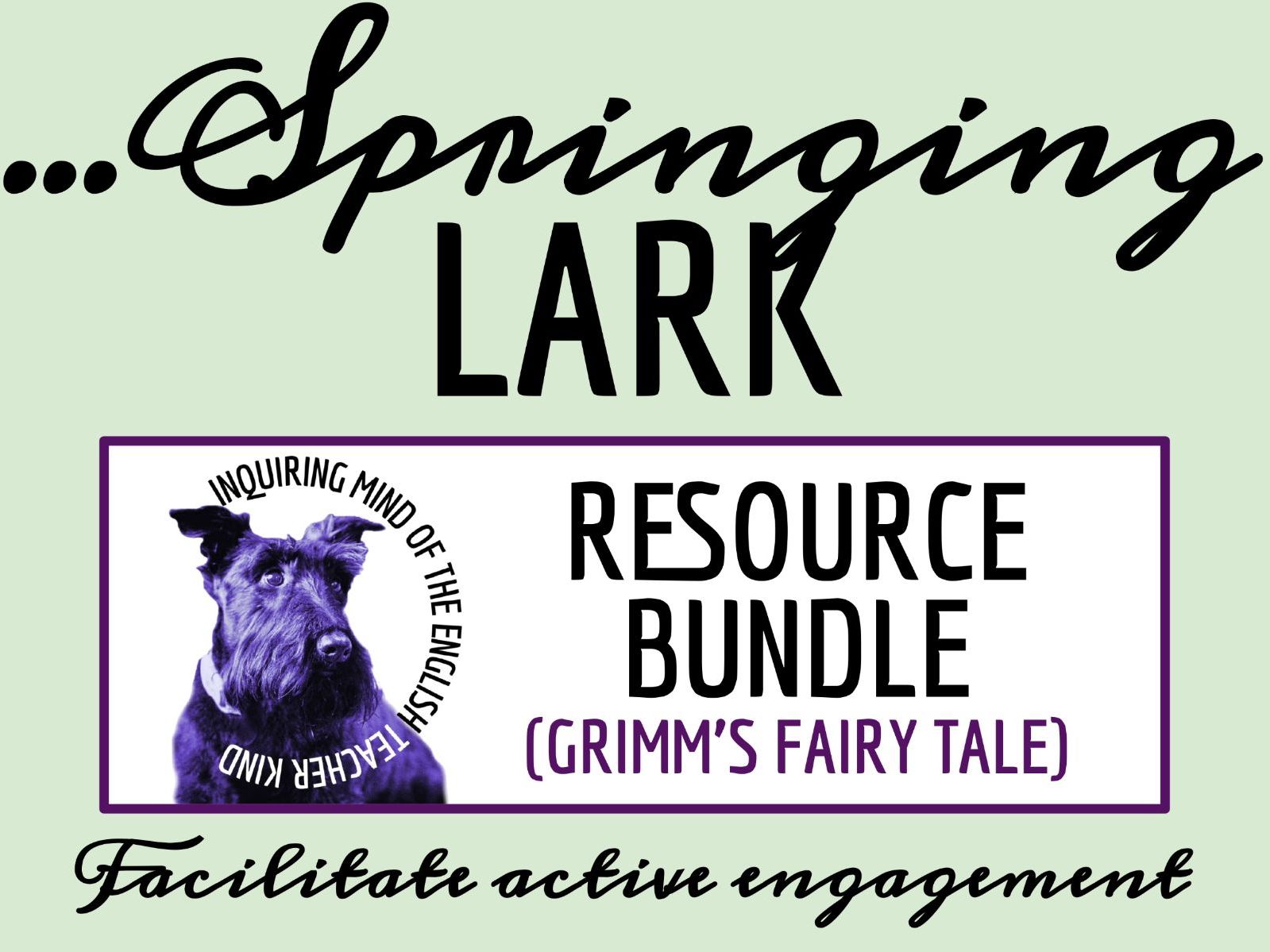"The Singing, Springing Lark" Love Story Bundle | Grimm's Fairy Tale Activities