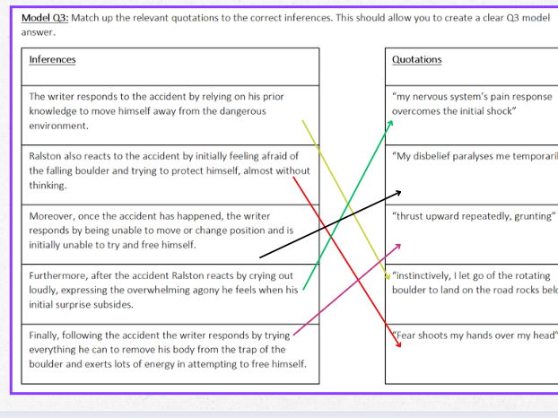 137 hours text scaffolded persentation iGCSE