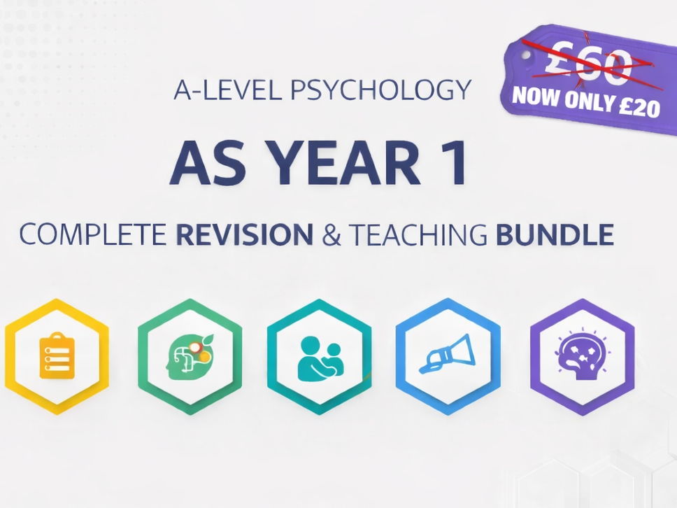 AS Year 1 Giant Bundle Worth £60 Now Only £20!