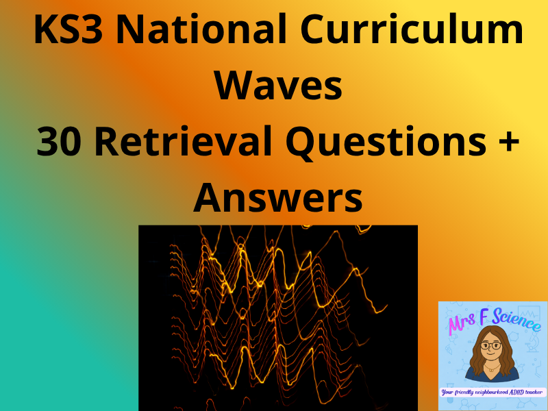 KS3 Physics Light – 30 Retrieval Questions + Answers PDF Worksheet