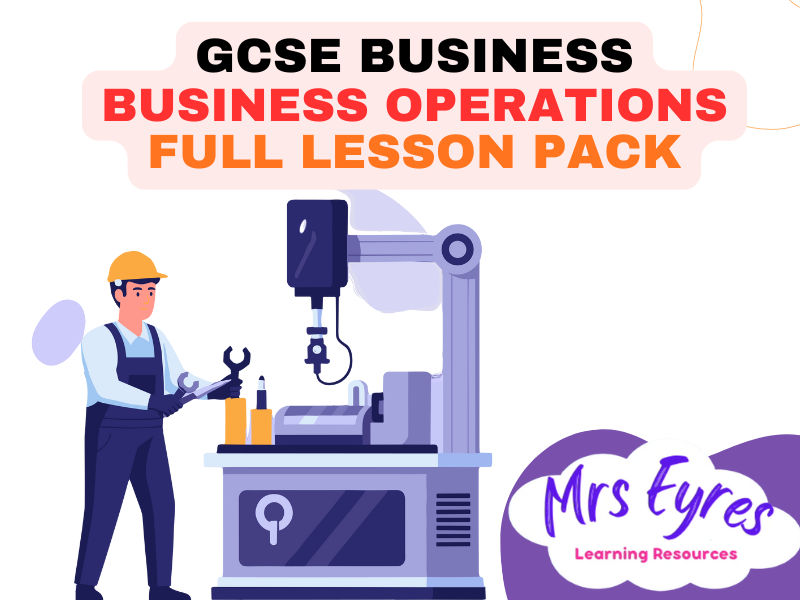 Production Methods | GCSE Business Operations Lesson Pack