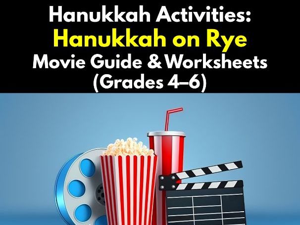 Hanukkah Lesson Plan + Movie Guide: Hanukkah on Rye (Grades 4–6)