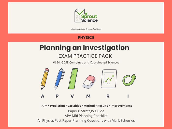 Planning an Investigation | Paper 6 Exam Prep (Physics)