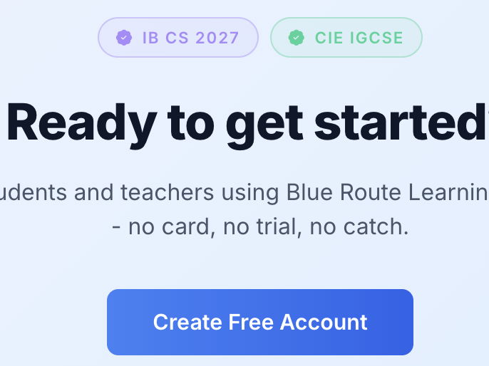 IB Computer Science: Online, FREE