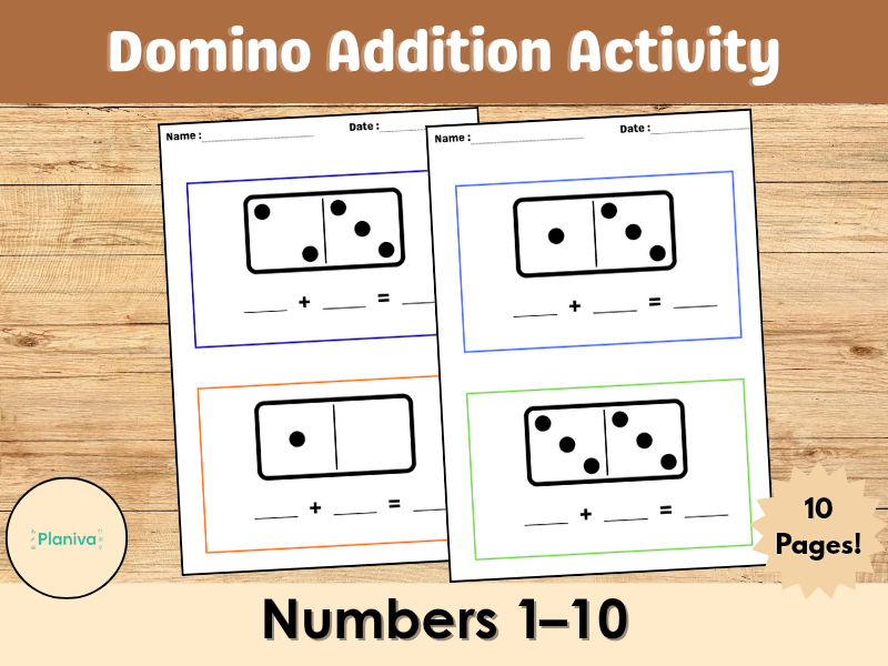 Domino Addition Activity