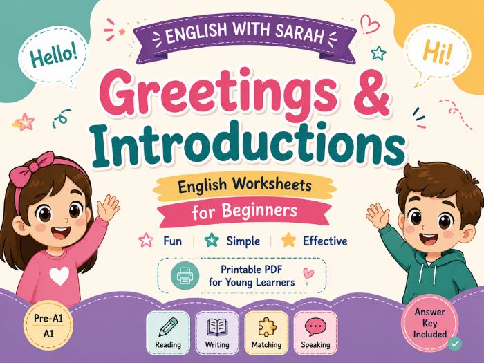 Learn English with Sarah