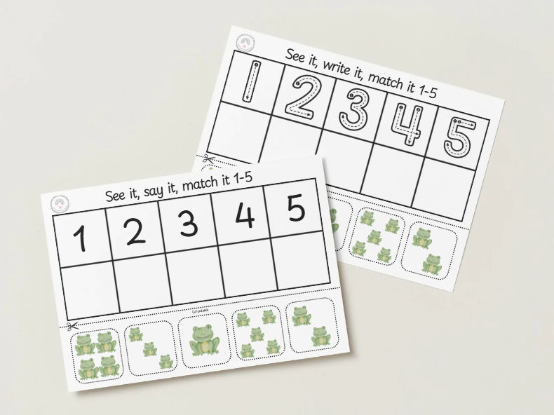 Frog - Count and Match