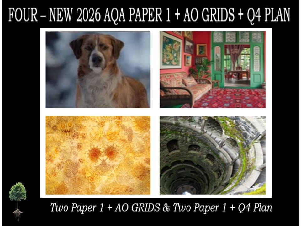 FOUR - AQA PAPER 1 | 2026 FULL MOCKS | AO GRIDS | Q4 PLAN