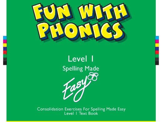 Spelling Made Easy Fun with Phonics Worksheets Level 1