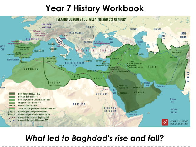 KS3 History: Year 7 Baghdad Booklet