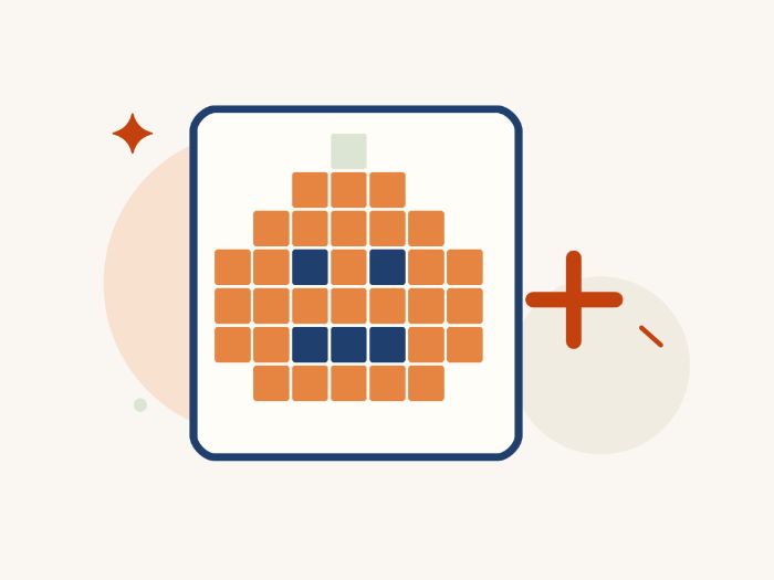 Halloween Math Coloring Worksheets | Pixel Parcel: 6 Pictures, 3 Levels