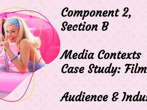 CIE A Level Media Studies Component 2, Section B Media Contexts: Film Audience & Industry