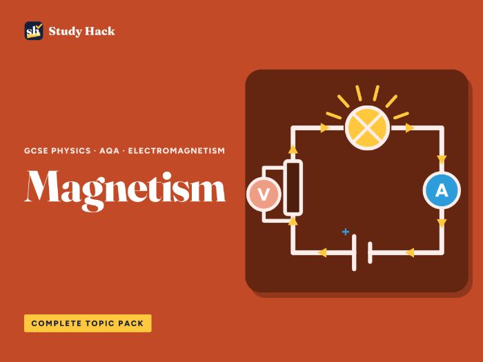 GCSE Physics Magnetism and Electromagnetism Pack (AQA)