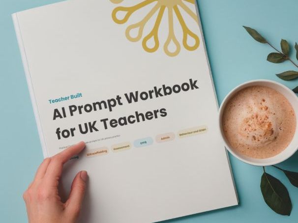 AI Prompt Workbook for UK Teachers | ChatGPT Guide