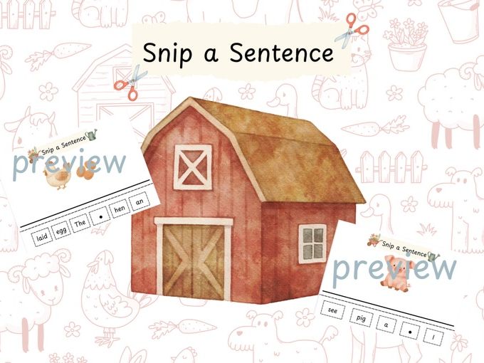 Farm Snip a Sentence