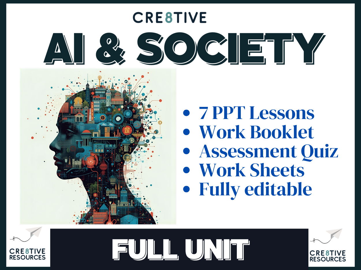 AI & Society: Digital Literacy and Modern Citizenship – Full Unit (PSHE / Citizenship)