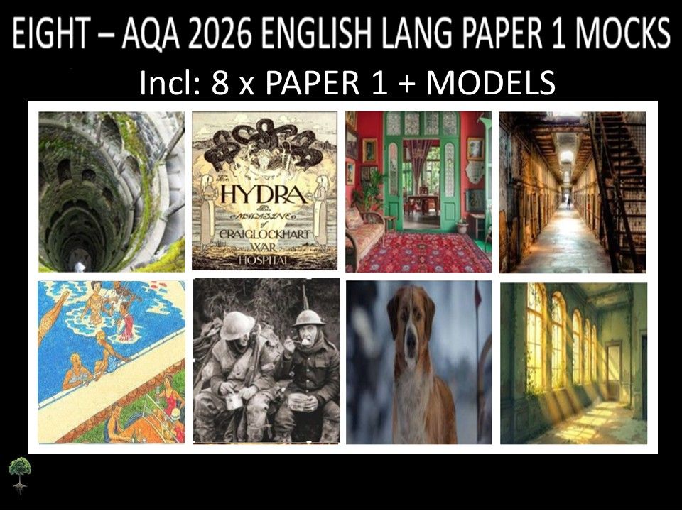 EIGHT - AQA PAPER 1 | 2026 FULL MOCKS | MODELS