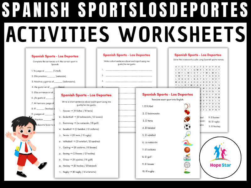 Spanish Sports - Los Deportes