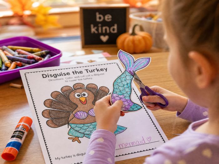 Disguise a Turkey! Craft Activity