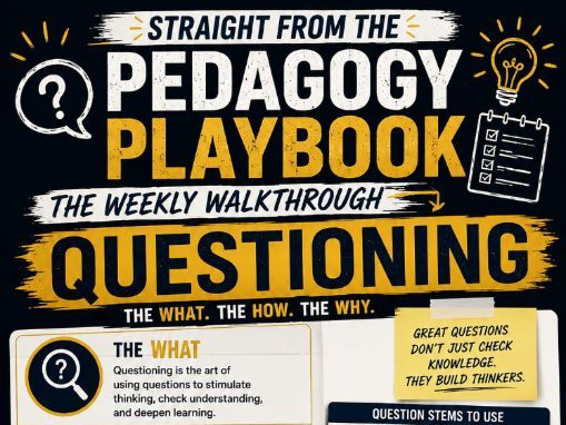 CPD: Weekly Walkthrough - Questioning