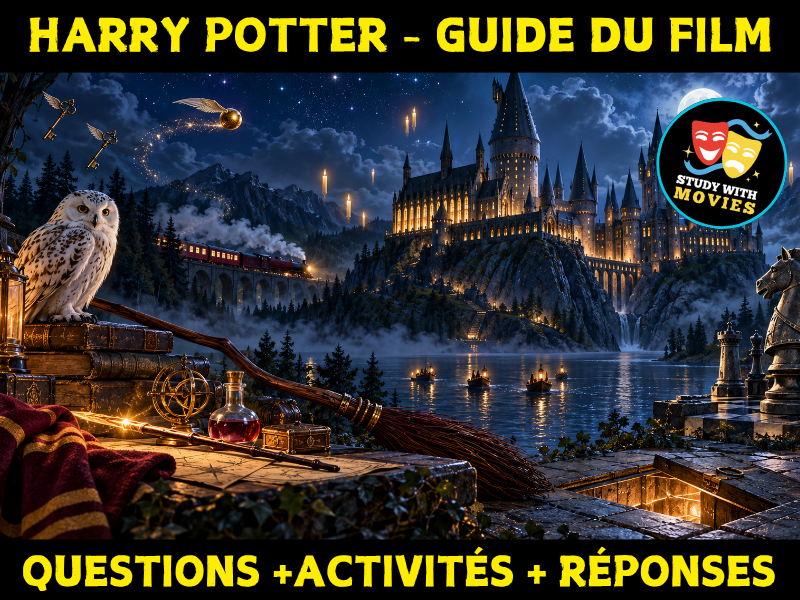 Guide du film: Harry Potter à l'école des sorciers (2001) Questions, Activités, Réponses.