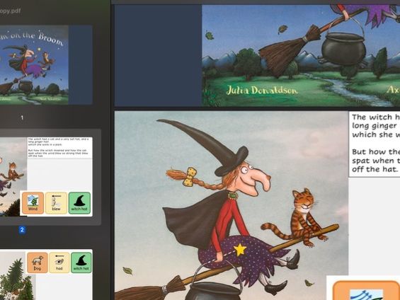 Room on the Broom - Colorfulsemantics