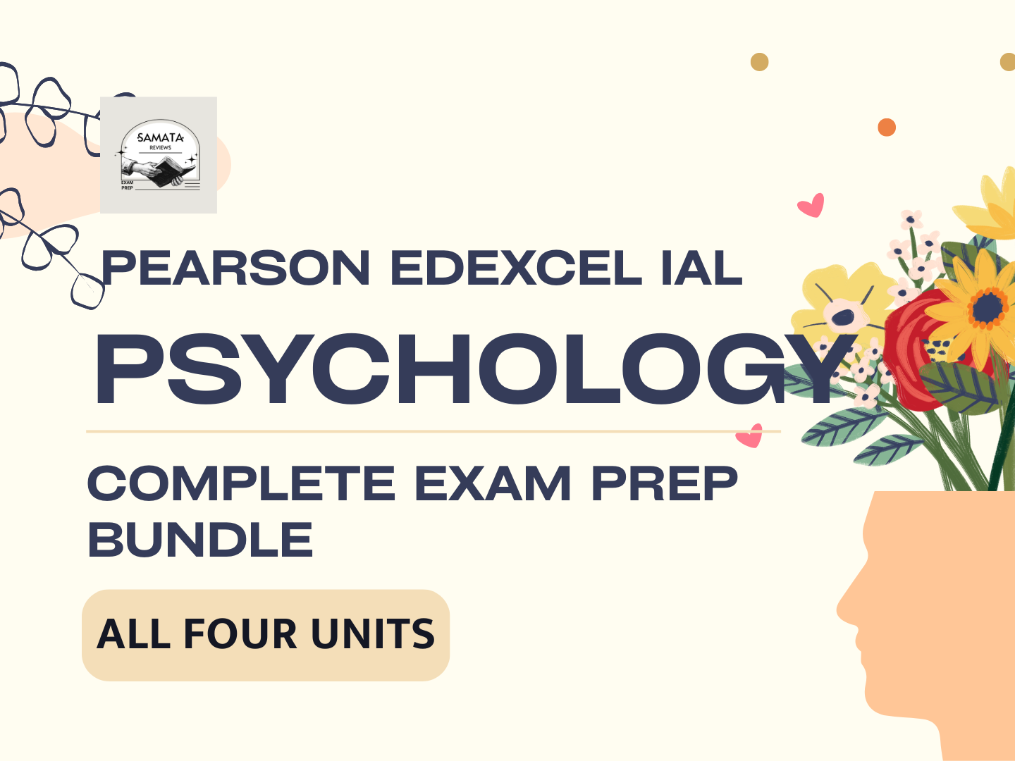 Pearson Edexcel International A Level Psychology Complete Exam Preparation Bundle: All 4 Units - Teaching & Revision Guide