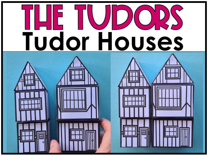 Tudor Houses Craft Template Hands-on History Activity