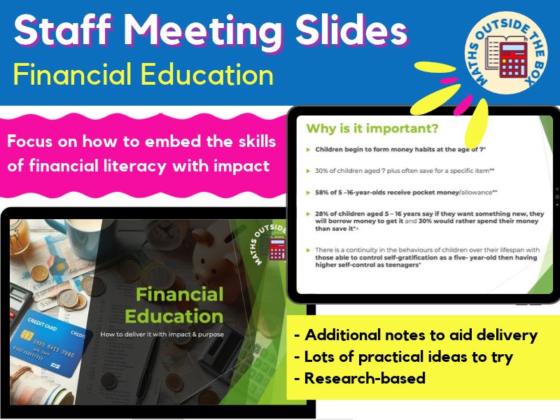 Financial Education - Staff Meeting Training Slides