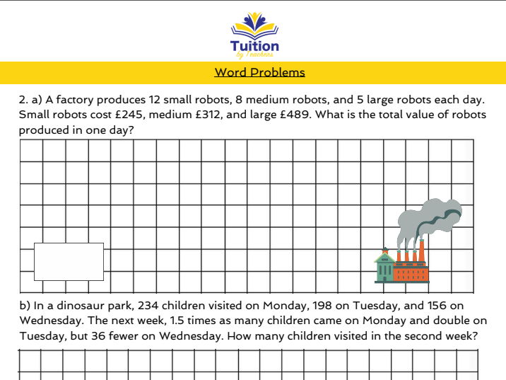 8. 11+ Maths - Mixed Multi-Step Word Problems