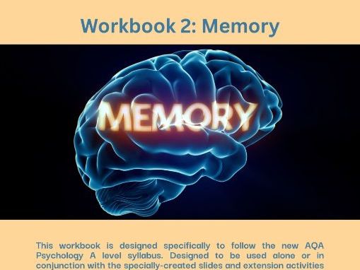 AQA A level Psychology Memory booket and exam questions
