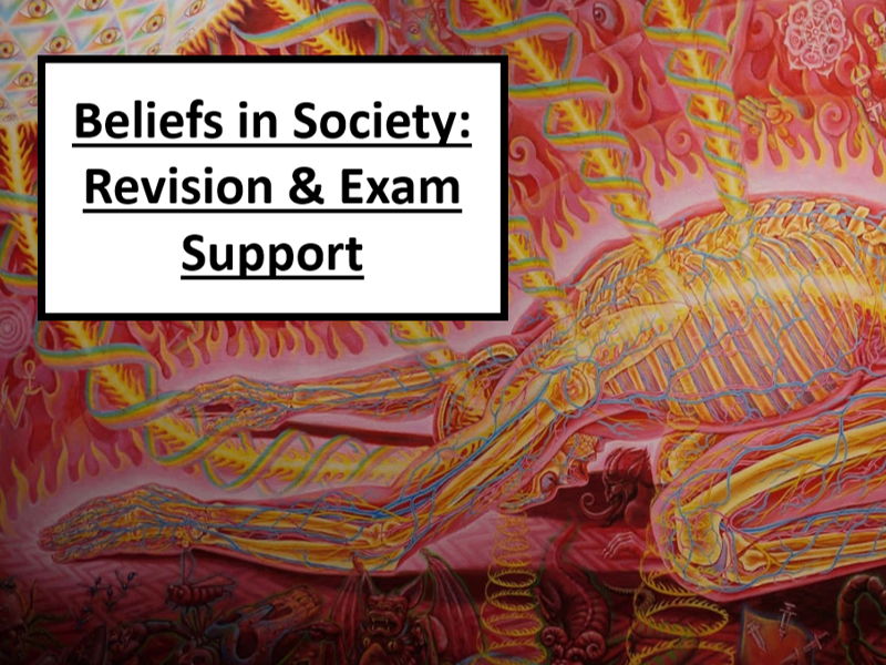 Sociology – Beliefs in Society: Revision Activity Booklet (With Answers) FREE