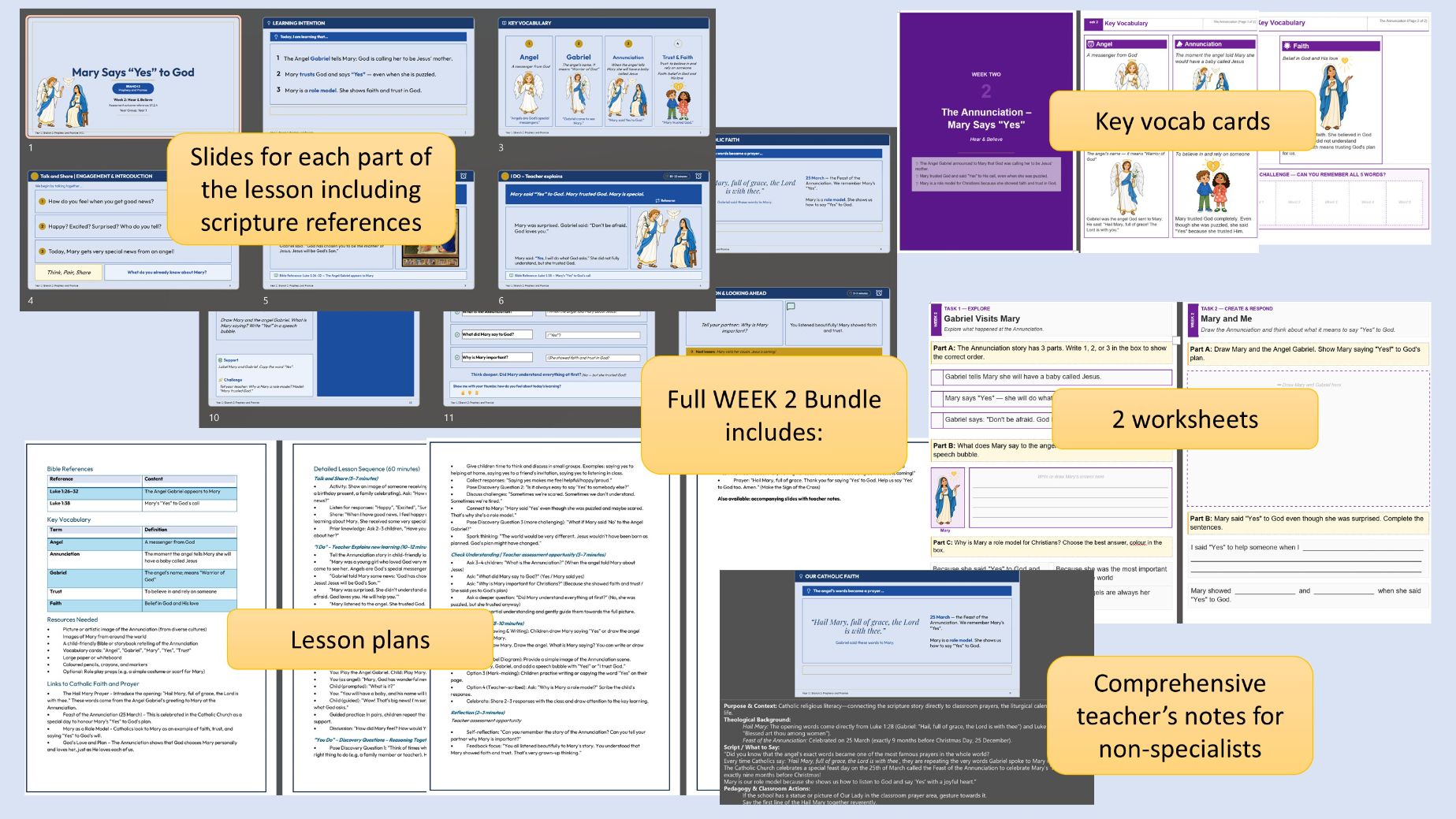 Full WEEK 2 Bundle/Branch 2/RE/Prophecy and Promise/YEAR 1
