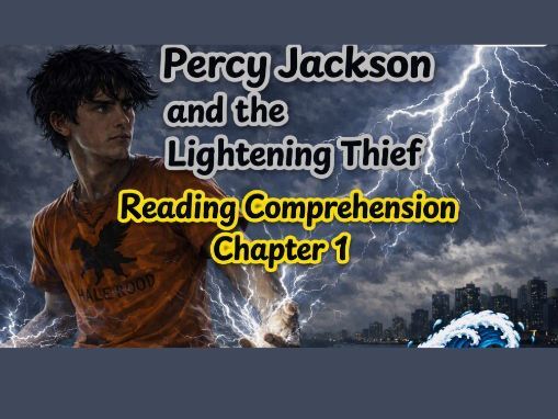 Percy Jackson Reading Comprehension Worksheets |Year 6–9, KS2, KS3