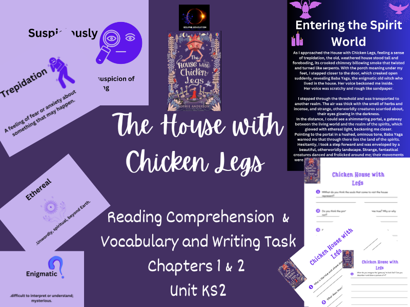 The House with Chicken Legs Comprehension & Writing Task Teaching