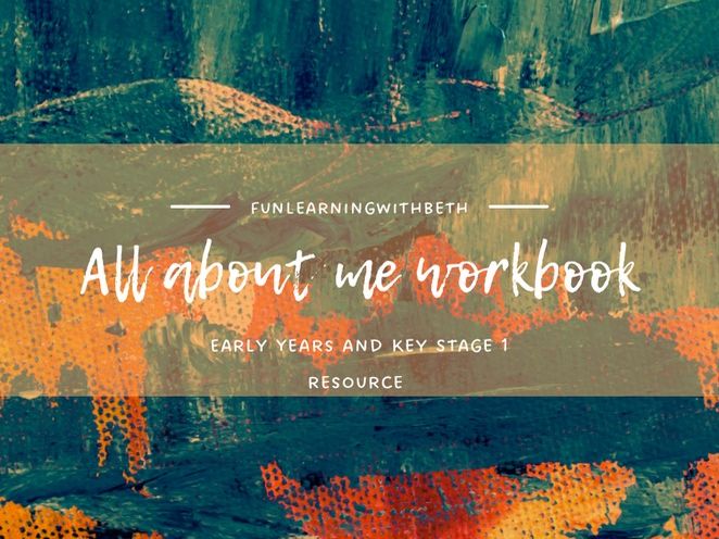 All About Me Early Years and Key Stage 1