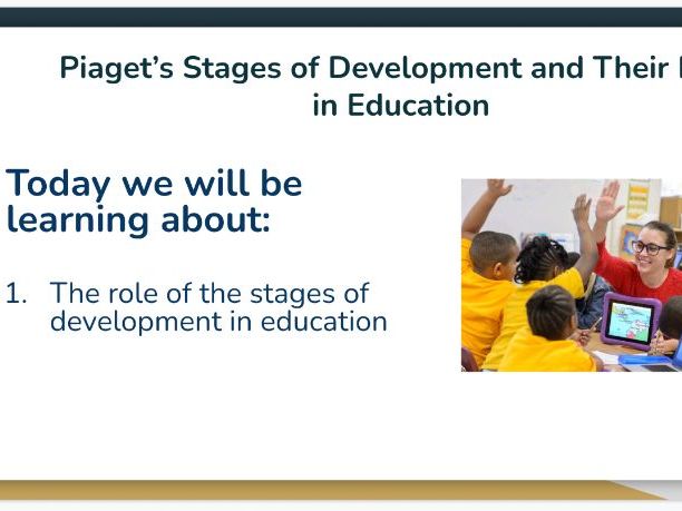 GCSE Psychology - Development Lessons