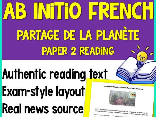 IB French Ab Initio Reading | Exam-Style Questions | Organisation Sociale