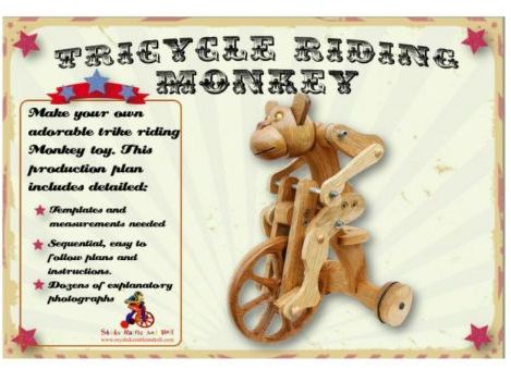 Tricycle Riding Chimp Toy Extension Task