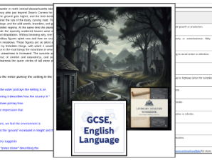 GCSE, English Language - Language Analysis