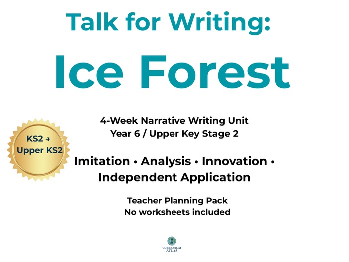 Talk for Writing: Ice Forest – 4-Week Narrative Writing Unit (Year 6 / Upper KS2)