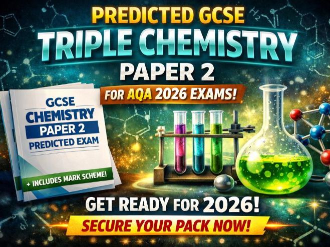 2026 Predicted Paper AQA GCSE Triple Chemistry Paper 2 With Mark Scheme