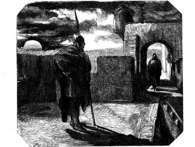 Hamlet Ib Shakespeare Act 1 Scene 1 Setting Foreshadowing Worksheet Answers Teaching Resources