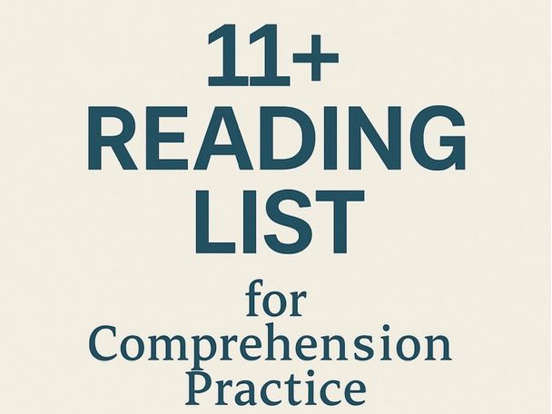 11 Plus Reading List