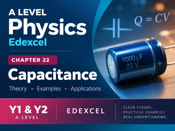 22 - Capacitance Teacher Pack - Physics (Year 1 & Year 2) A Level Pearson Edexcel