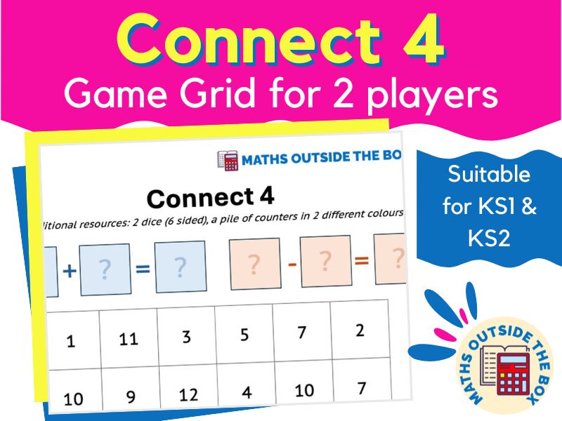 Connect 4 Game (KS1 & KS2)