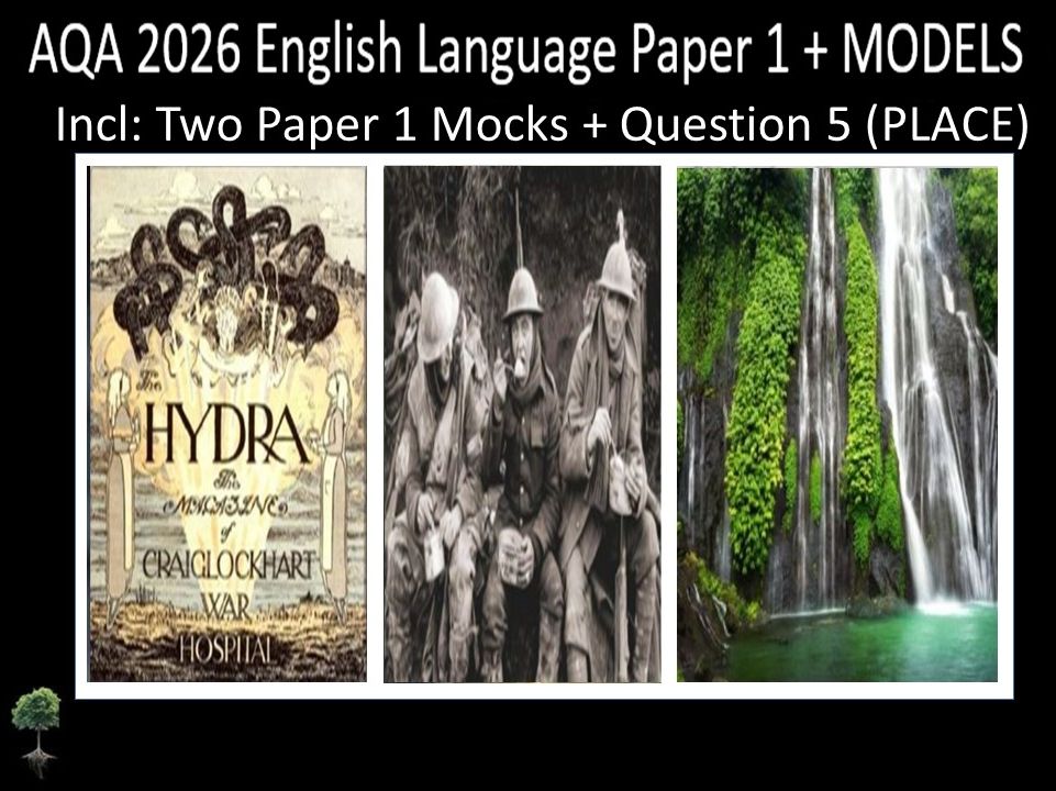 Two AQA 2026 English Language Paper 1 | MODELS + Q5 (PLACE)