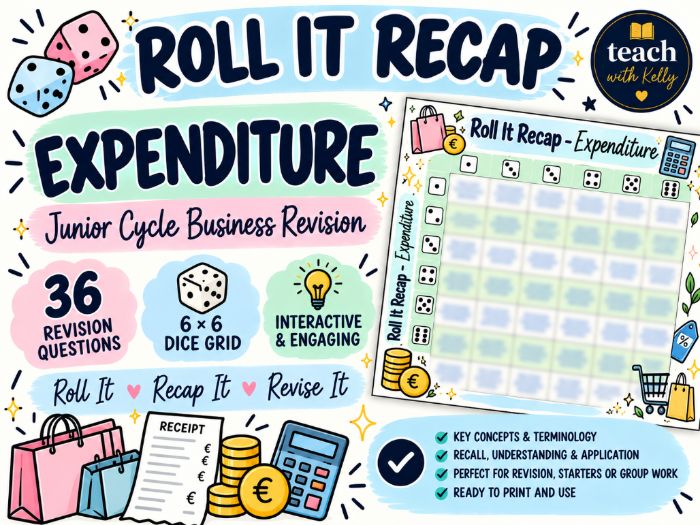 Roll it Recap - Expenditure - Business