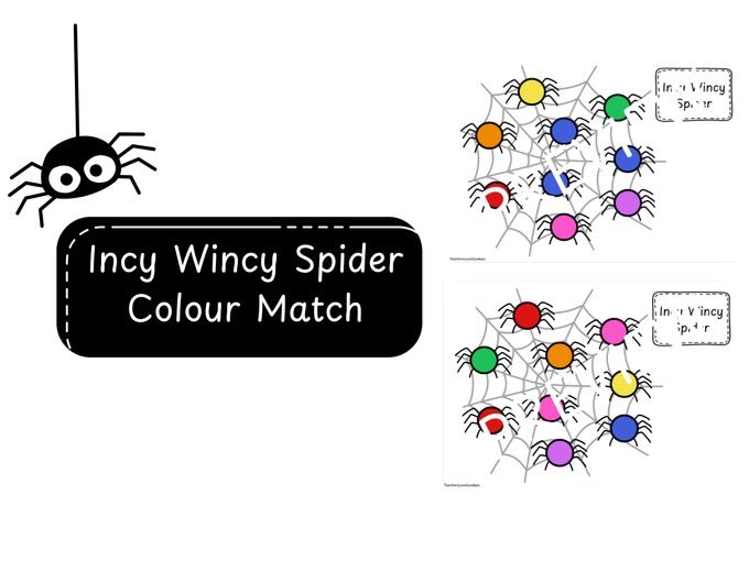 Incy Wincy Spider Colour Match